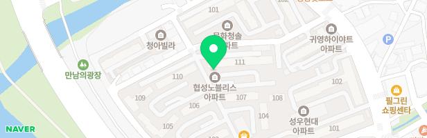협성노블리스아파트 104동 놀이터 지도 이미지