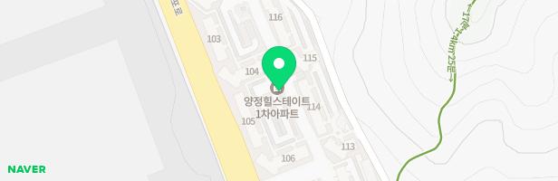 양정힐스테이트1차 113동 놀이터 지도 이미지