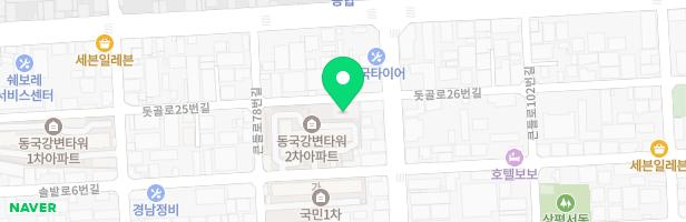 동국강변(2)타워아파트 지도 이미지