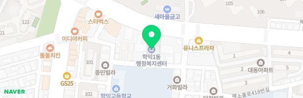 청운아파트 놀이터 지도 이미지