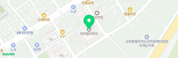 리버빌아파트 지도 이미지