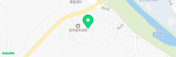 운주지역아동센터 지도 이미지