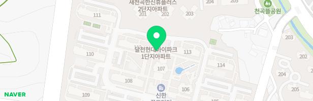 달천아이파크1차아파트 놀이터2 (102동) 지도 이미지
