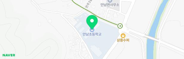 안남초등학교 놀이터 지도 이미지