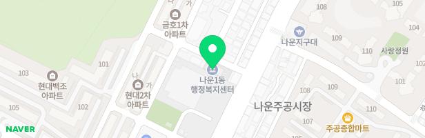 유원아파트 4동뒤놀이터 지도 이미지