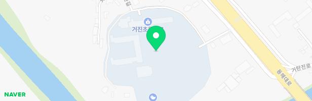 거진초등학교 병설유치원 놀이시설 지도 이미지