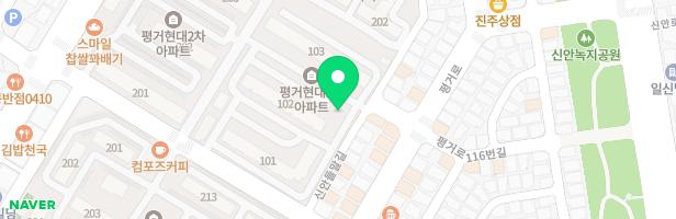 평거1차현대아파트 지도 이미지