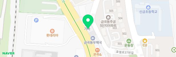 금창초 어린이 놀이시설 지도 이미지