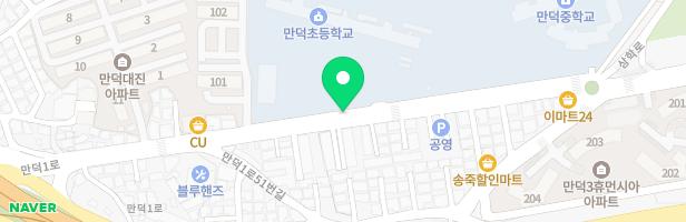 만덕초등학교 어린이놀이시설 지도 이미지