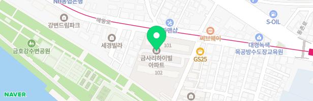 금사리하이빌 지도 이미지
