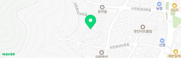 수정명문유치원 놀이시설 지도 이미지
