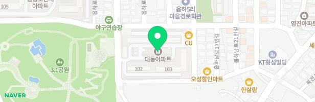 대동아파트101동 놀이시설 지도 이미지
