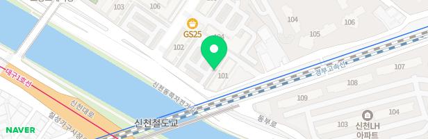 신천가람타운(1) 지도 이미지