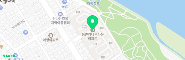 동촌강나루타운(1) 지도 이미지