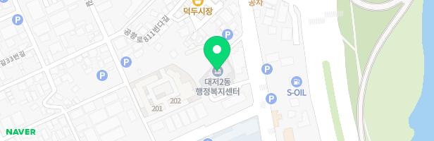 덕두초 어린이 놀이시설 지도 이미지