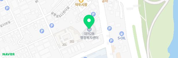 배영초 어린이 놀이시설 지도 이미지