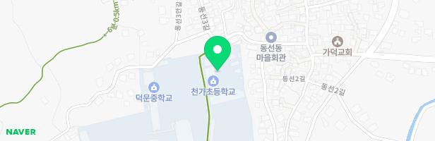 천가초 어린이 놀이시설 지도 이미지