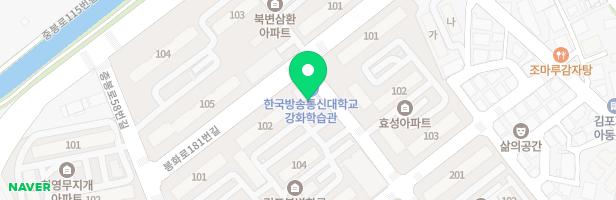 감정 한국 105동 옆 놀이시설 지도 이미지