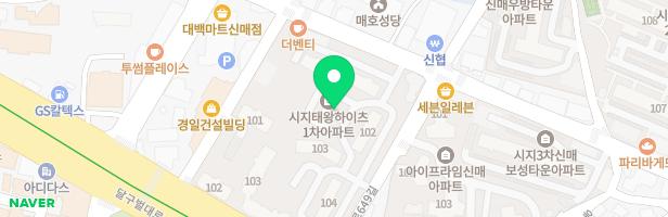 시지태왕하이츠아파트 놀이터 지도 이미지