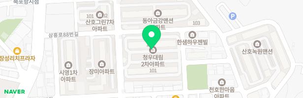 청우대림2차 어린이놀이시설 지도 이미지