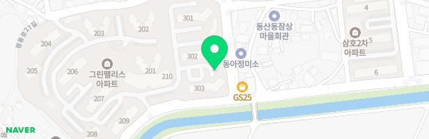 동산 옴솟골휴먼시아아파트3단지 어린이놀이터2 지도 이미지