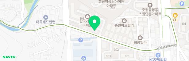 개나리아파트놀이터 지도 이미지