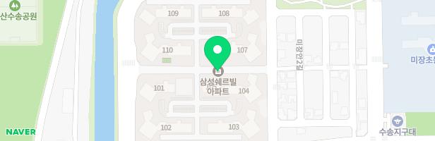 삼성쉐르빌아파트 어린이놀이터1(107동) 지도 이미지