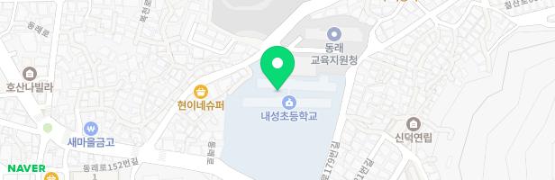 내성초등학교 어린이놀이시설 지도 이미지