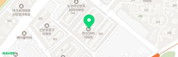 신반포19차아파트 놀이터 (331동 앞) 지도 이미지