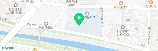안민초등학교 어린이놀이시설 지도 이미지