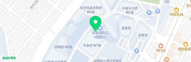 우송유치원 놀이터 지도 이미지