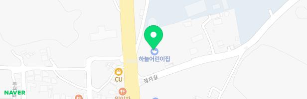 하늘어린이집 지도 이미지