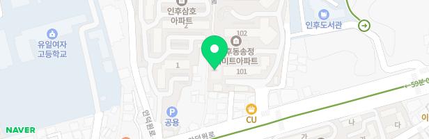 전주 인후 송정써미트아파트 어린이놀이터 1 지도 이미지