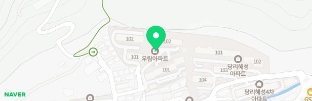 우림그린아파트 102동 지도 이미지
