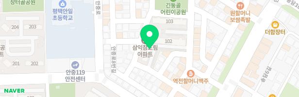 삼익참드림아파트 103동 앞 놀이터 지도 이미지