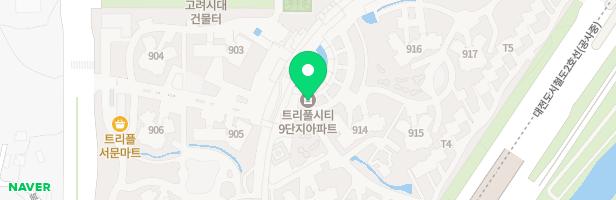 트리풀시티아파트 어린이놀이터5 (9단지) 지도 이미지
