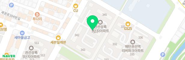 상록3단지아파트 342동 놀이터 지도 이미지