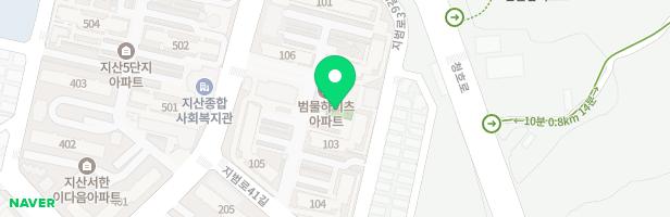 범물하이츠 놀이시설(101동 앞) 지도 이미지