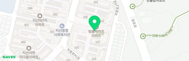 범물하이츠 놀이시설(104동 앞) 지도 이미지