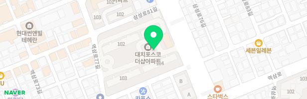 포스코더샵 지도 이미지