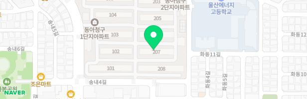 동아청구아파트 놀이터4 207동 지도 이미지
