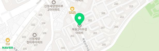목동2차우성 205동 놀이터 지도 이미지