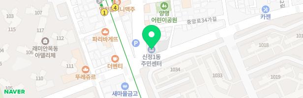 세양청마루 104동 앞 지도 이미지