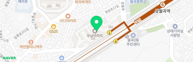 [월곡2동]우남아파트 지도 이미지