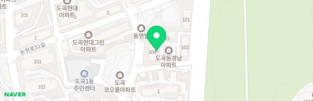 도곡경남아파트 지도 이미지