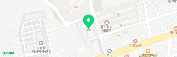 풍산장미아파트 놀이터 지도 이미지