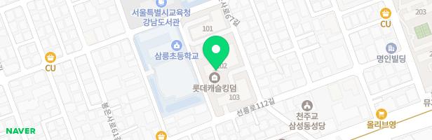롯데캐슬킹덤아파트 지도 이미지