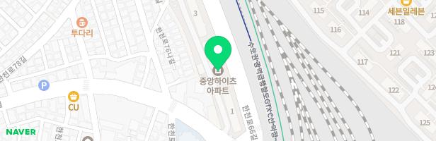 [석관동]중앙하이츠아파트 지도 이미지