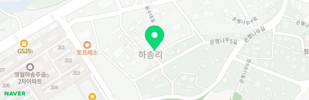 영월 생활체육공원내 놀이터 지도 이미지