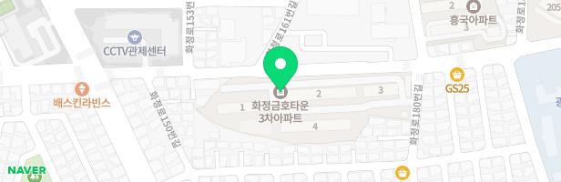화정금호3차아파트 301동앞놀이터 지도 이미지